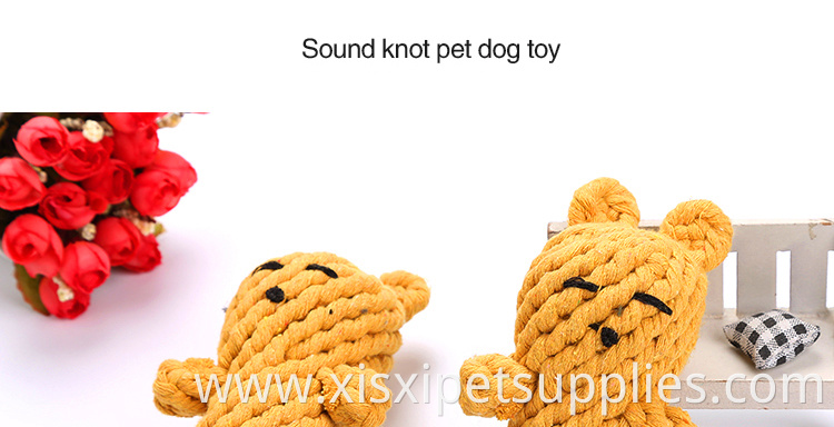 Cute mouse Models Cotton Pet Toys for Teath Dog Rope Toy